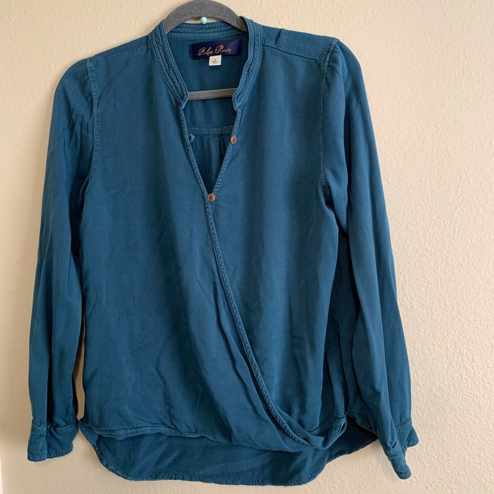 Blue Rain Top